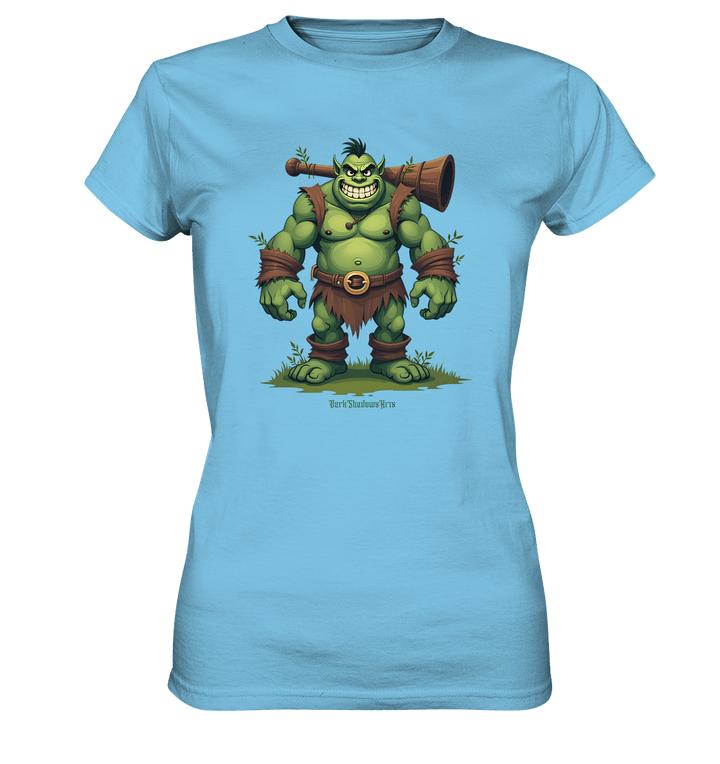 Forest Guardian - The Grinning Ogre - Ladies Premium Shirt | Lady - Shirts | Dark Shadows Arts