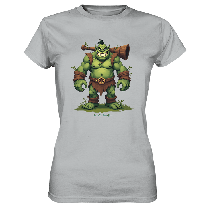 Forest Guardian - The Grinning Ogre - Ladies Premium Shirt | Lady - Shirts | Dark Shadows Arts