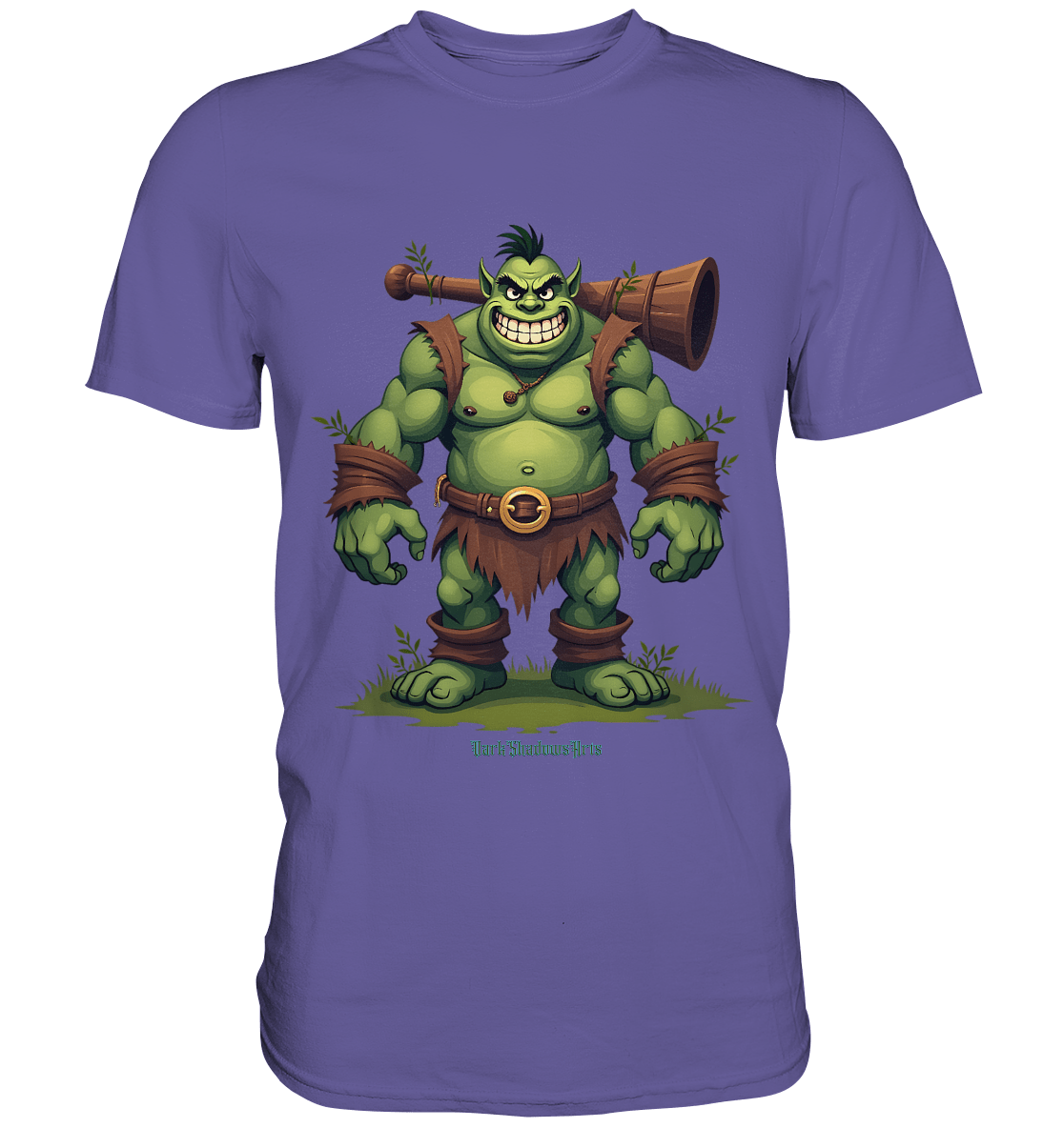 Forest Guardian - The Grinning Ogre - Premium Shirt | Unisex - Shirts | Dark Shadows Arts