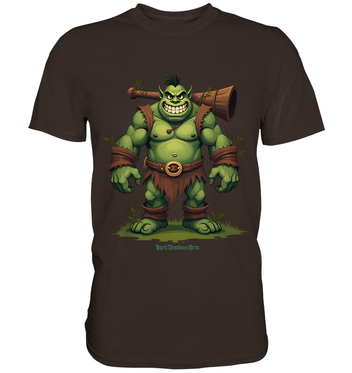 Forest Guardian - The Grinning Ogre - Premium Shirt | Unisex - Shirts | Dark Shadows Arts