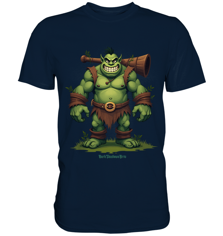 Forest Guardian - The Grinning Ogre - Premium Shirt | Unisex - Shirts | Dark Shadows Arts