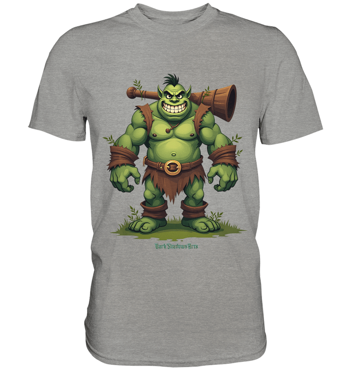 Forest Guardian - The Grinning Ogre - Premium Shirt | Unisex - Shirts | Dark Shadows Arts