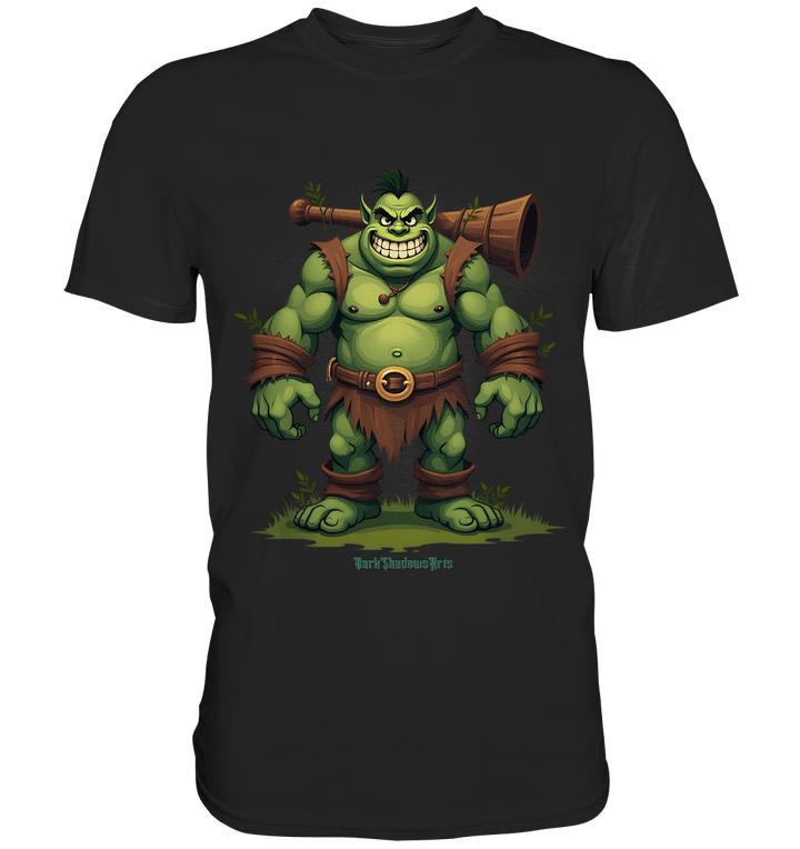 Forest Guardian - The Grinning Ogre - Premium Shirt | Unisex - Shirts | Dark Shadows Arts