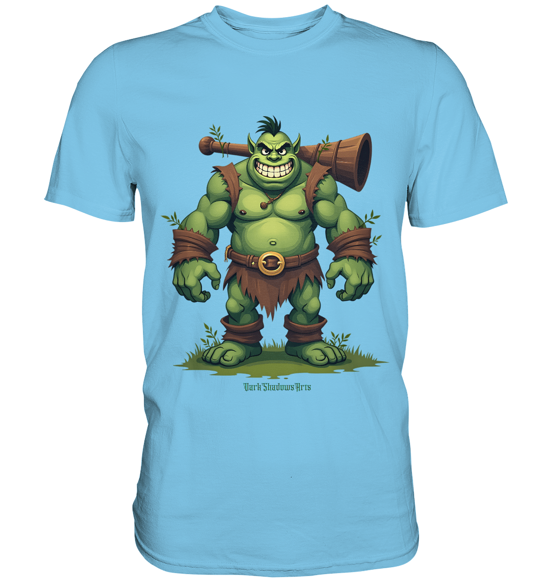 Forest Guardian - The Grinning Ogre - Premium Shirt | Unisex - Shirts | Dark Shadows Arts