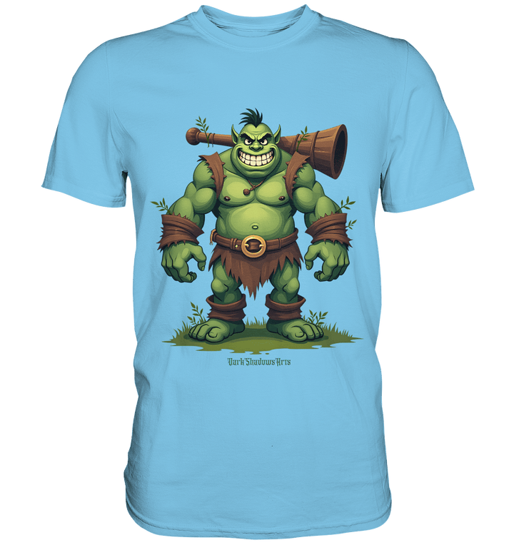 Forest Guardian - The Grinning Ogre - Premium Shirt | Unisex - Shirts | Dark Shadows Arts