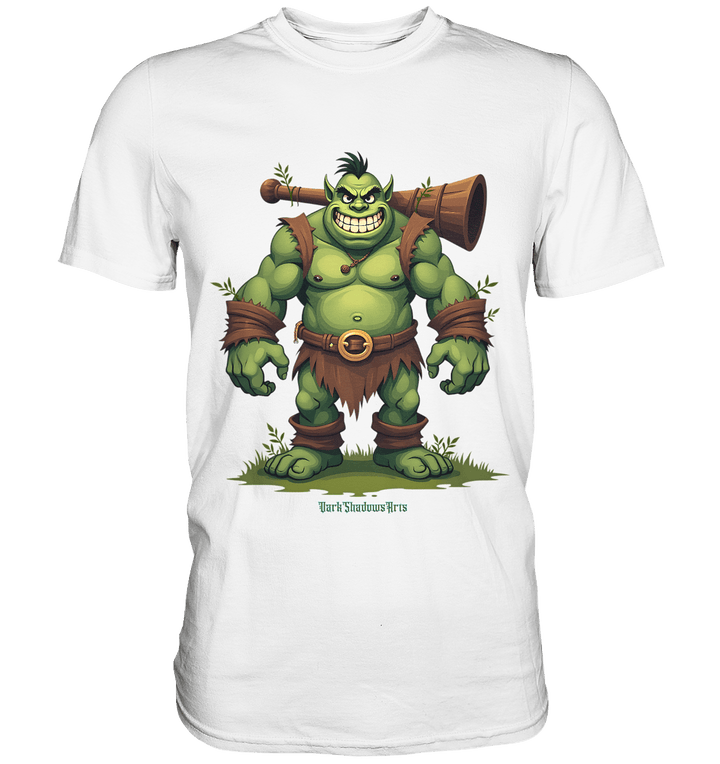 Forest Guardian - The Grinning Ogre - Premium Shirt | Unisex - Shirts | Dark Shadows Arts