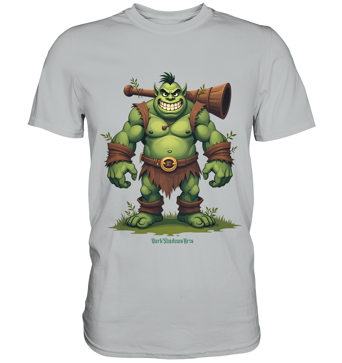 Forest Guardian - The Grinning Ogre - Premium Shirt | Unisex - Shirts | Dark Shadows Arts
