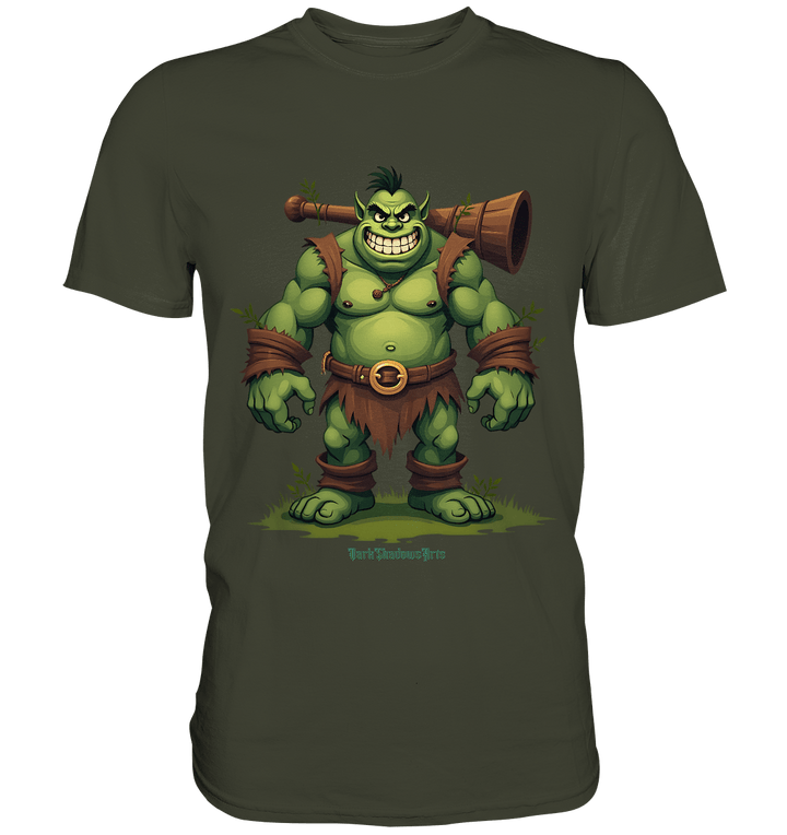 Forest Guardian - The Grinning Ogre - Premium Shirt | Unisex - Shirts | Dark Shadows Arts