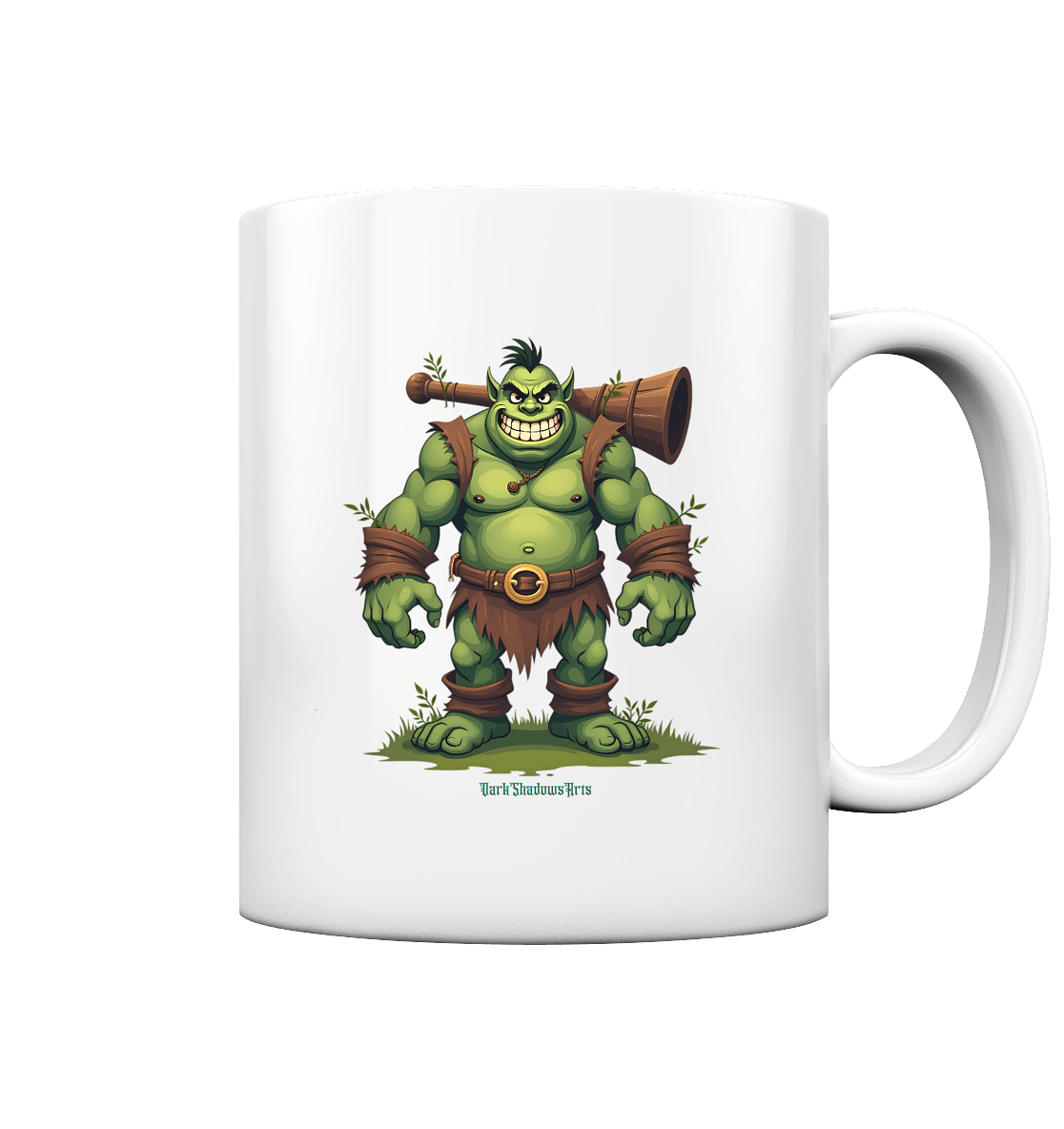 Forest Guardian - The Grinning Ogre - Tasse glossy | Trinkgefäße | Dark Shadows Arts