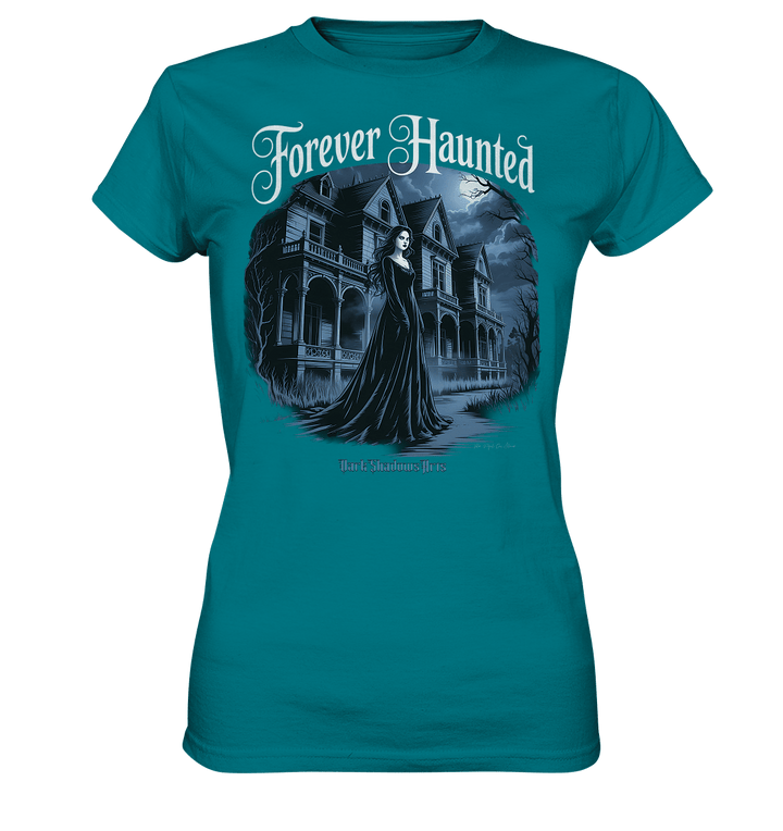 Forever Haunted – Zwischen Schatten und Erinnerungen - Ladies Premium Shirt | Lady - Shirts | Dark Shadows Arts