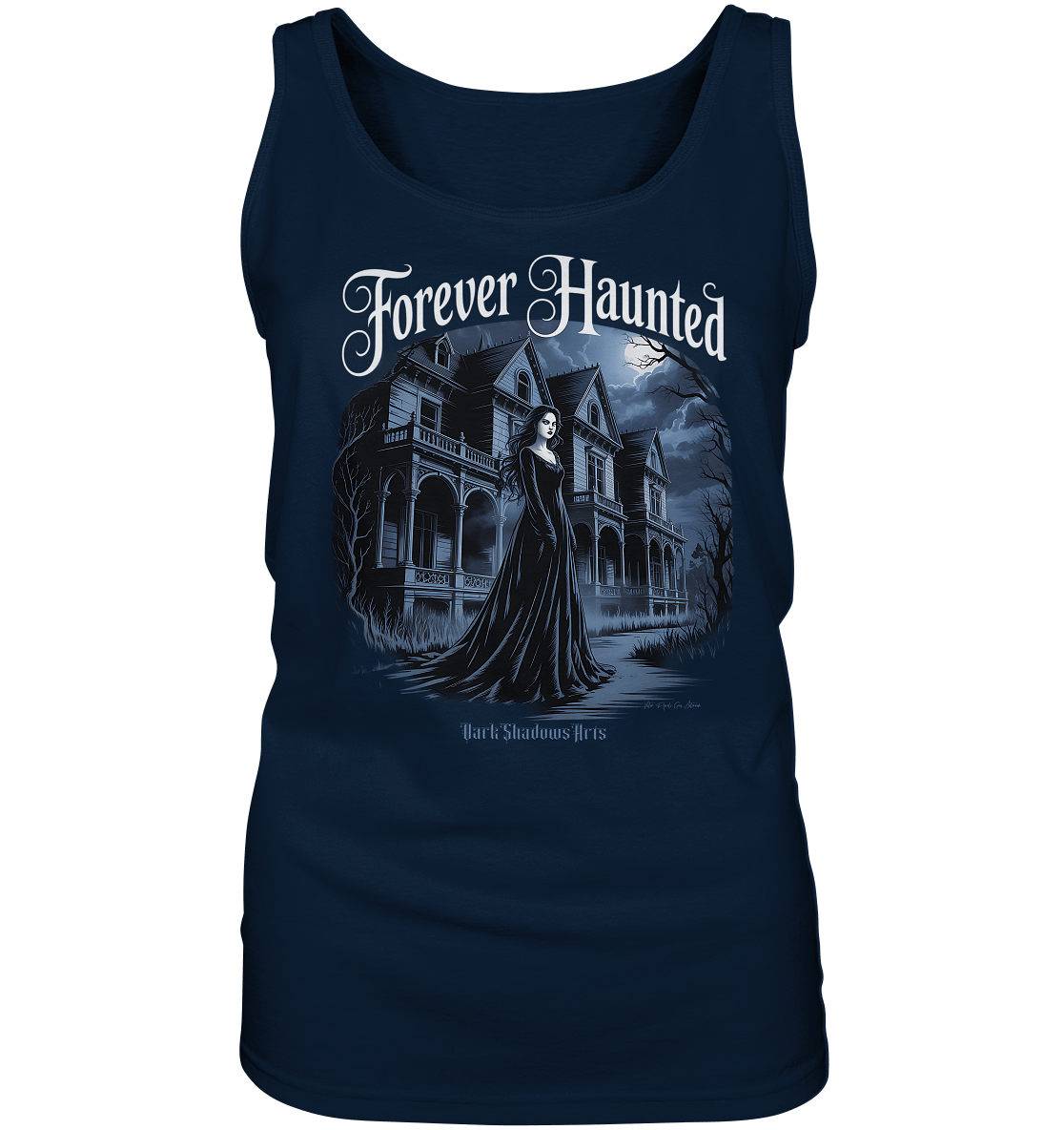 Forever Haunted – Zwischen Schatten und Erinnerungen - Ladies Tank - Top | Tank - Tops | Dark Shadows Arts