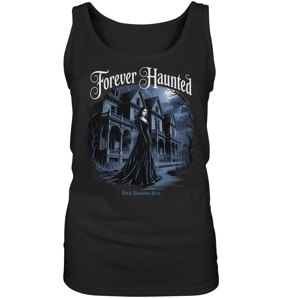 Forever Haunted – Zwischen Schatten und Erinnerungen - Ladies Tank - Top | Tank - Tops | Dark Shadows Arts