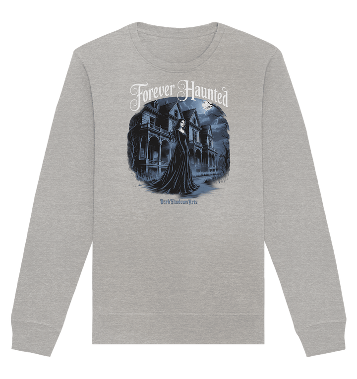 Forever Haunted – Zwischen Schatten und Erinnerungen - Organic Basic Unisex Sweatshirt | Sweatshirts | Dark Shadows Arts