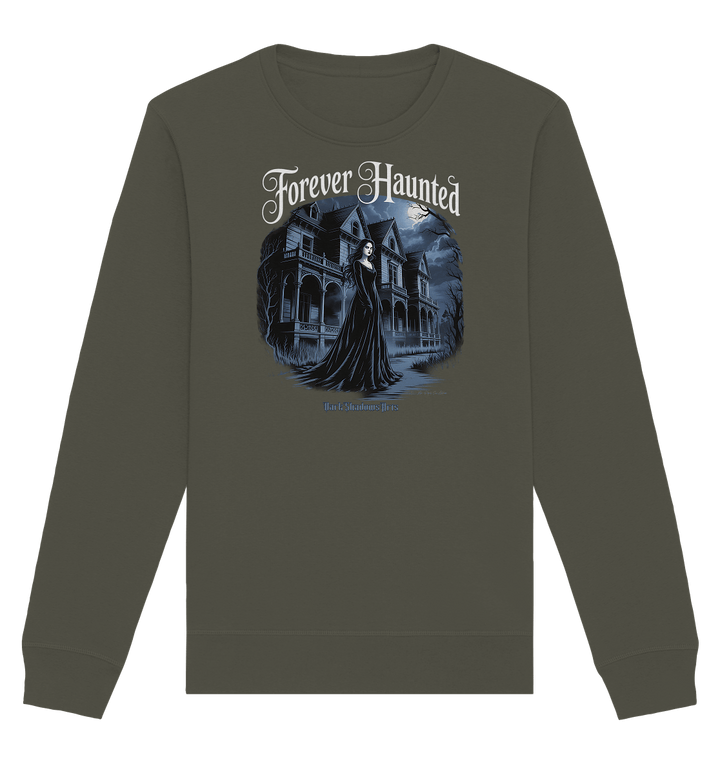 Forever Haunted – Zwischen Schatten und Erinnerungen - Organic Basic Unisex Sweatshirt | Sweatshirts | Dark Shadows Arts