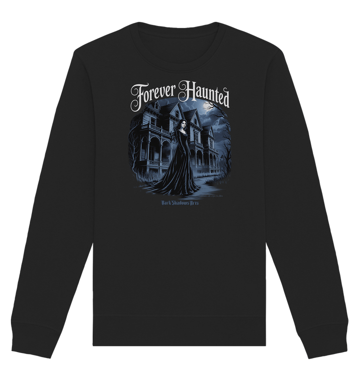 Forever Haunted – Zwischen Schatten und Erinnerungen - Organic Basic Unisex Sweatshirt | Sweatshirts | Dark Shadows Arts