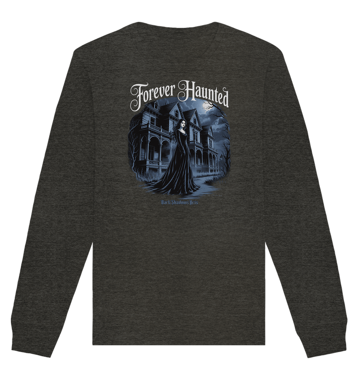Forever Haunted – Zwischen Schatten und Erinnerungen - Organic Basic Unisex Sweatshirt | Sweatshirts | Dark Shadows Arts