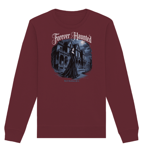 Forever Haunted – Zwischen Schatten und Erinnerungen - Organic Basic Unisex Sweatshirt | Sweatshirts | Dark Shadows Arts