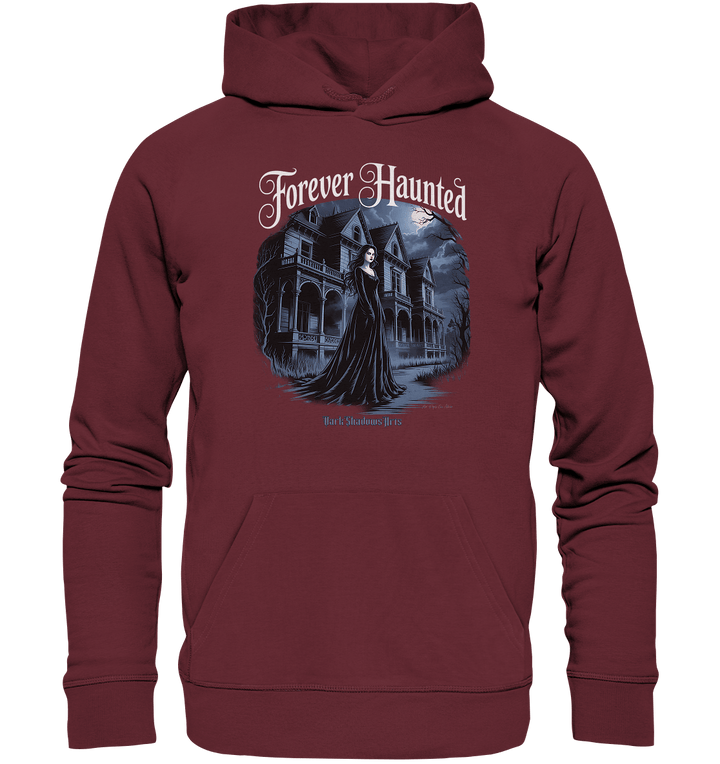 Forever Haunted – Zwischen Schatten und Erinnerungen - Organic Hoodie | Hoodies | Dark Shadows Arts