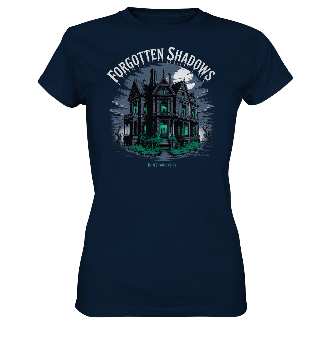 forgotten shadows - die düstere eleganz eines verlassenen anwesens - Ladies Premium Shirt | Lady - Shirts | Dark Shadows Arts