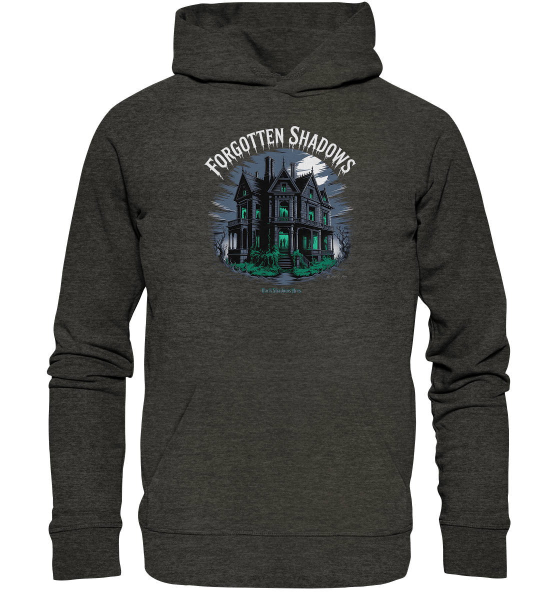 forgotten shadows - die düstere eleganz eines verlassenen anwesens - Organic Hoodie | Hoodies | Dark Shadows Arts