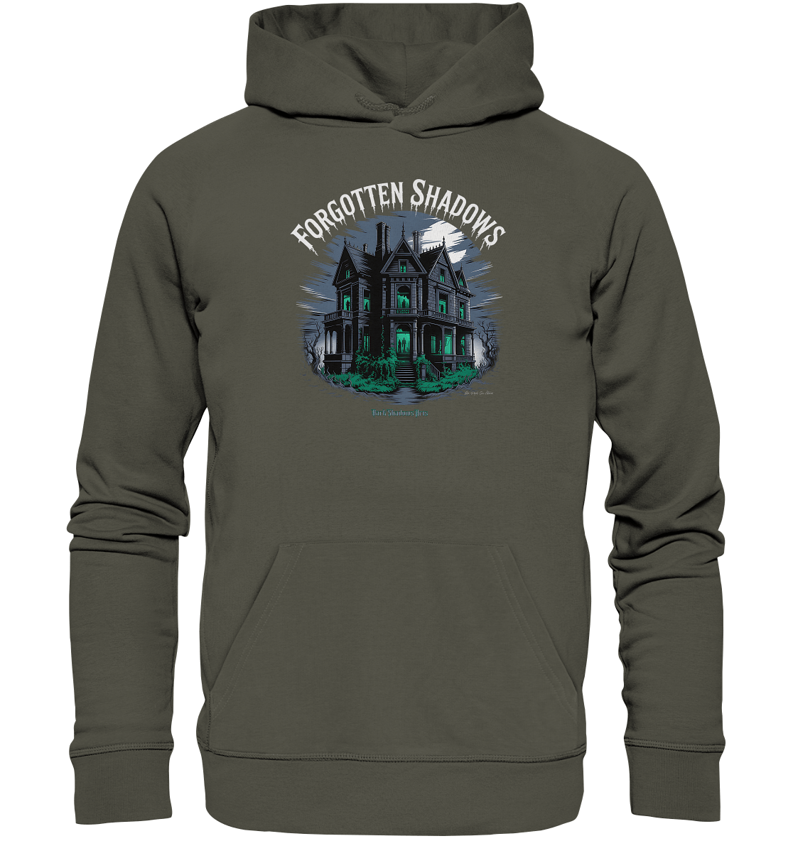 forgotten shadows - die düstere eleganz eines verlassenen anwesens - Organic Hoodie | Hoodies | Dark Shadows Arts