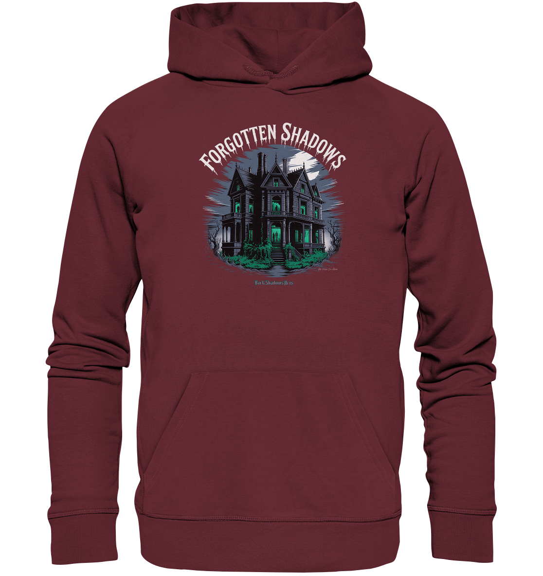 forgotten shadows - die düstere eleganz eines verlassenen anwesens - Organic Hoodie | Hoodies | Dark Shadows Arts