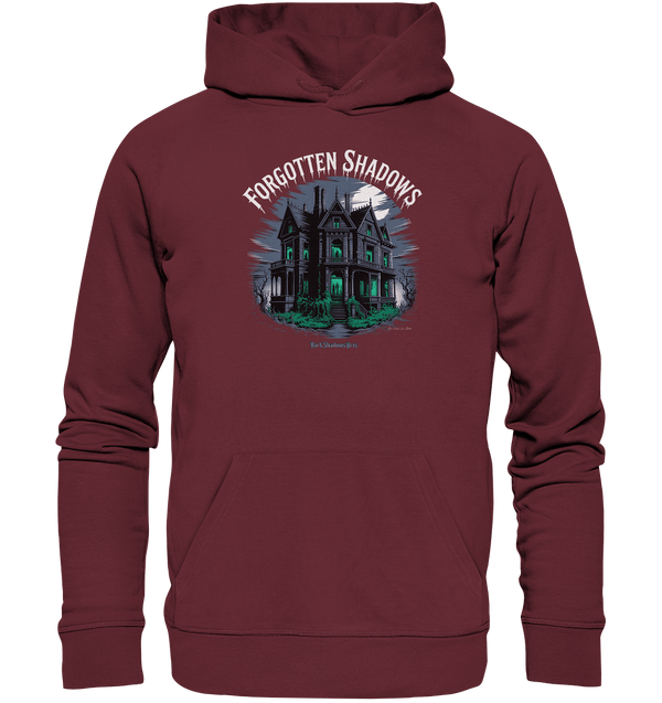 forgotten shadows - die düstere eleganz eines verlassenen anwesens - Organic Hoodie | Hoodies | Dark Shadows Arts
