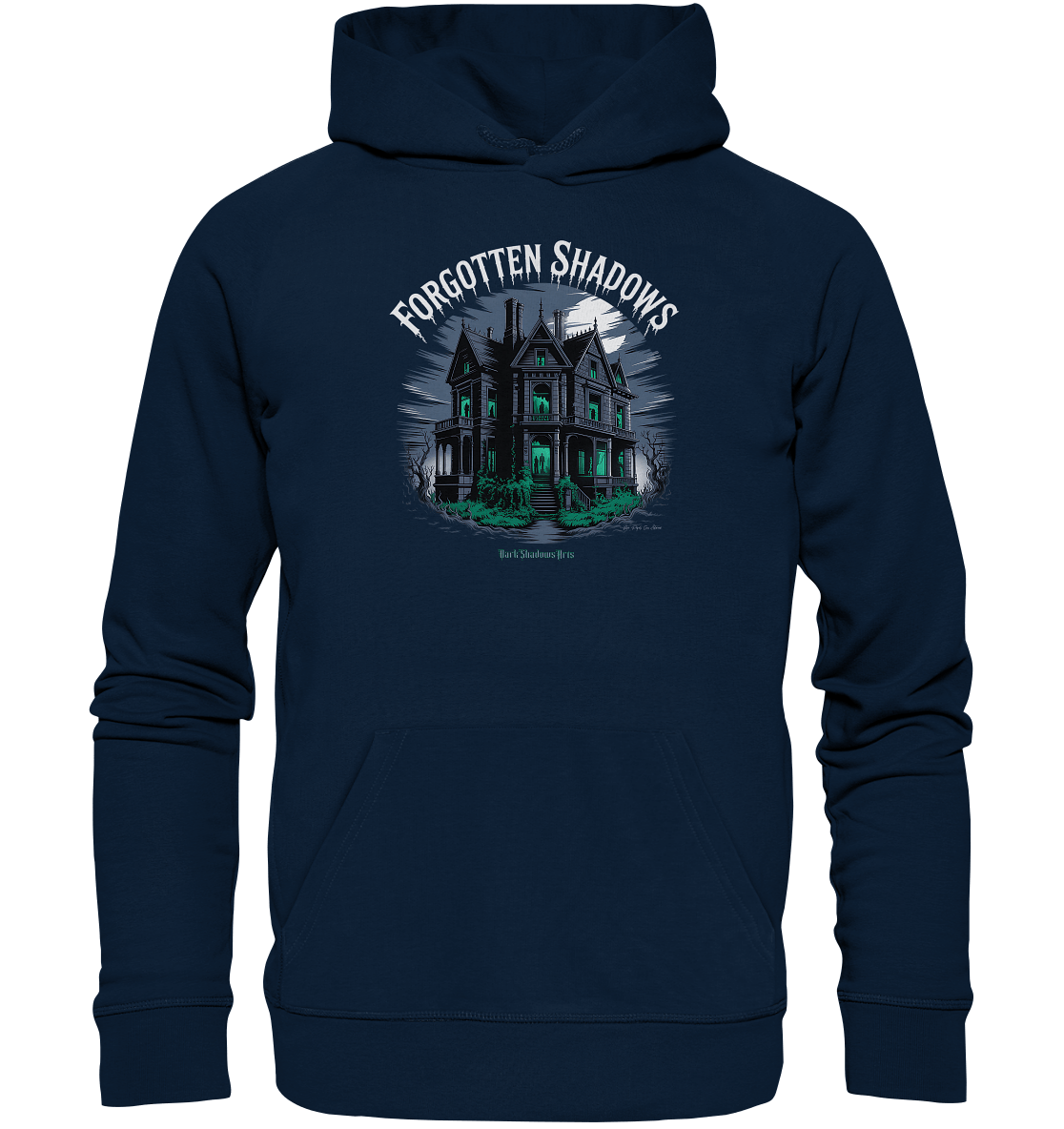 forgotten shadows - die düstere eleganz eines verlassenen anwesens - Organic Hoodie | Hoodies | Dark Shadows Arts