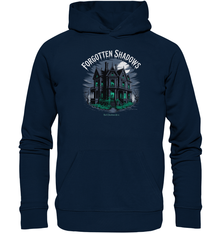 forgotten shadows - die düstere eleganz eines verlassenen anwesens - Organic Hoodie | Hoodies | Dark Shadows Arts