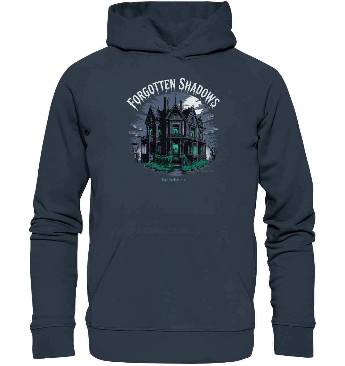 forgotten shadows - die düstere eleganz eines verlassenen anwesens - Organic Hoodie | Hoodies | Dark Shadows Arts