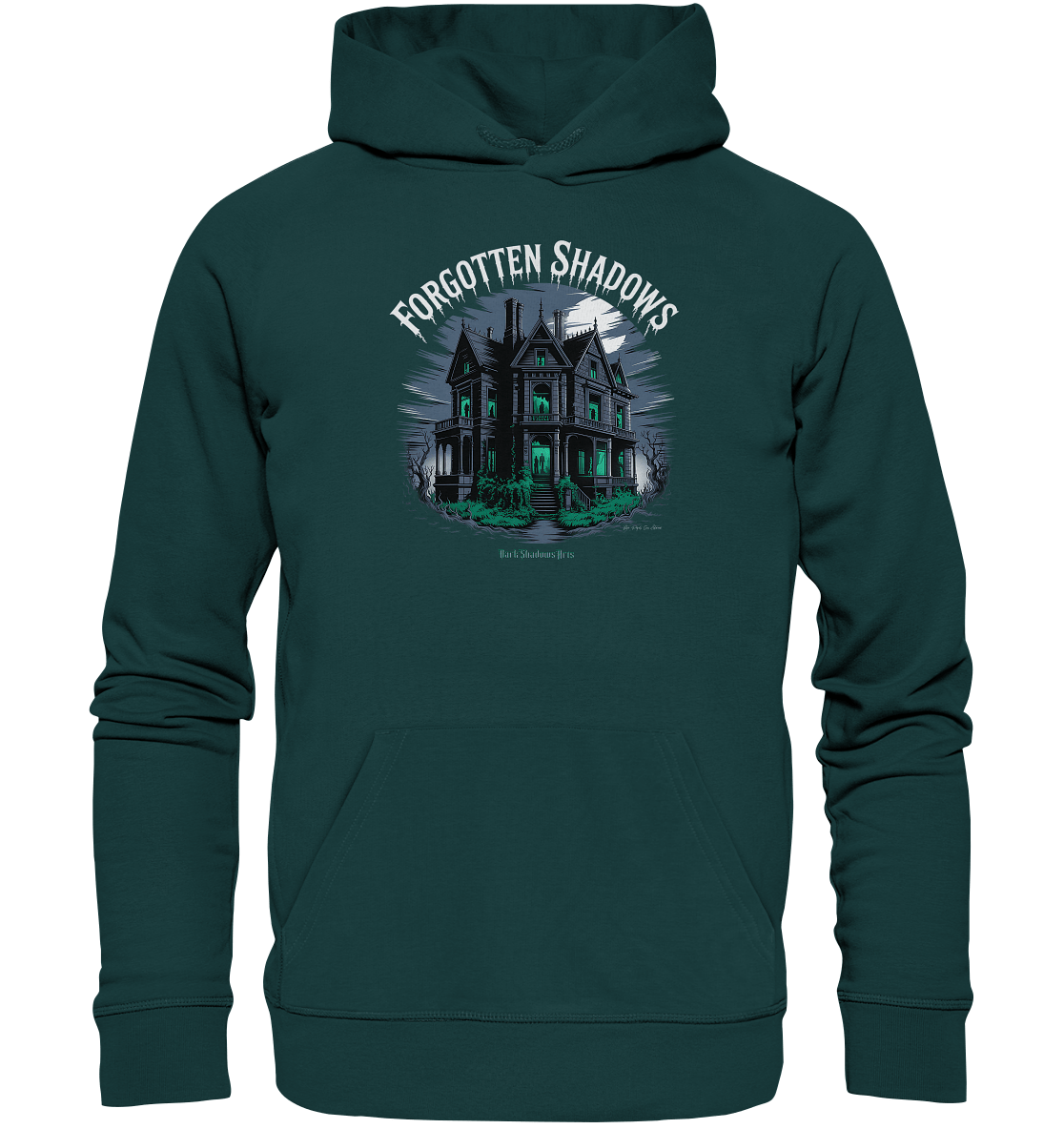 forgotten shadows - die düstere eleganz eines verlassenen anwesens - Organic Hoodie | Hoodies | Dark Shadows Arts
