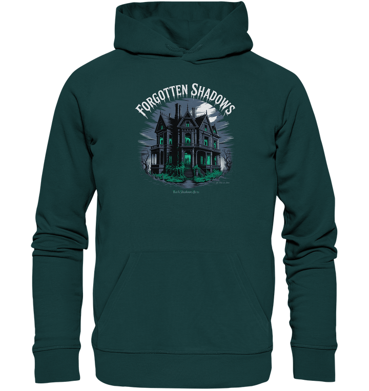 forgotten shadows - die düstere eleganz eines verlassenen anwesens - Organic Hoodie | Hoodies | Dark Shadows Arts