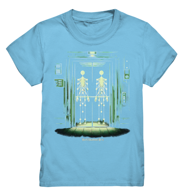 Geisterjagd im alten Aufzug Kinect Spuk - Kids Premium Shirt