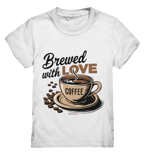 Brewed with love - Kids Premium Shirt