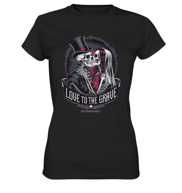 Liebe bis zum Grab - Gothic-Hochzeit mit Skeletten - Ladies Premium Shirt