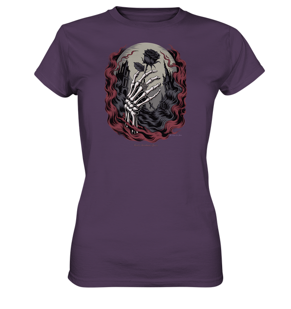 dark shadows rose - die düstere eleganz der vergänglichkeit - Ladies Premium Shirt