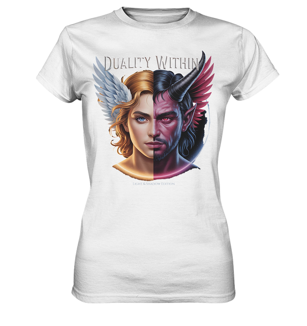 Dualität in uns – Engel & Dämon im Gleichgewicht ????????   - Ladies Premium Shirt