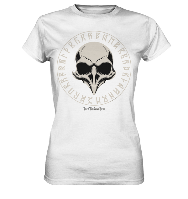 Nordic Raven Skull – Mystisches Design für Fans nordischer Ästhetik - Ladies Premium Shirt