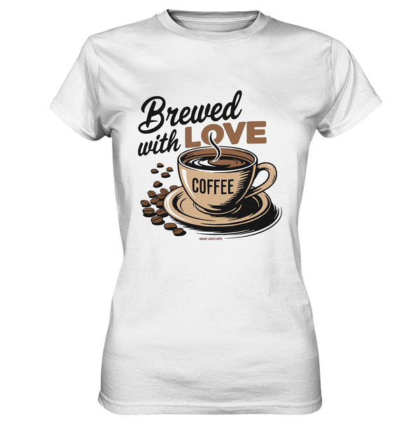 Brewed with love - Ladies Premium Shirt