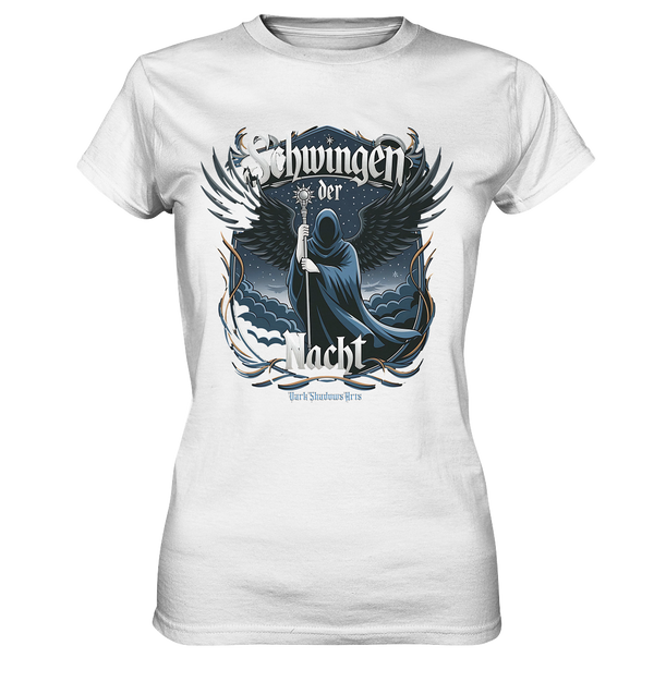 Schwingen der Nacht: Dunkle Eleganz und Mystik - Ladies Premium Shirt