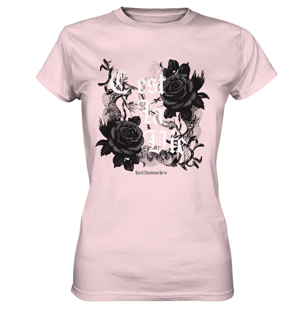 C'est La Vie Dark Gothic Elegance - Ladies Premium Shirt