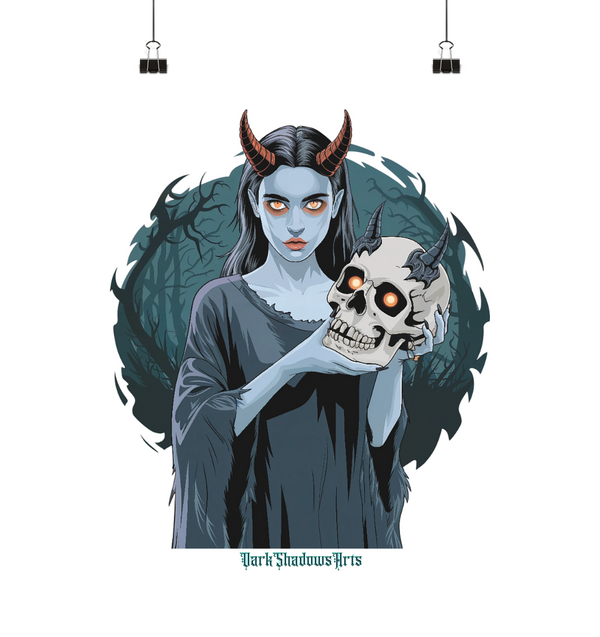 Dark Shadows Infernal Skull Keeper - Poster Din A1 (hoch)