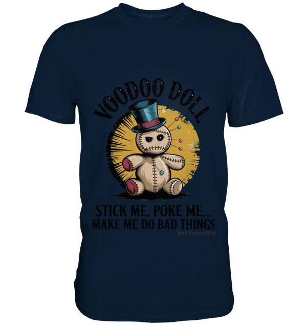Quirky Voodoo Doll Edgy and Mysterious Charm - Premium Shirt