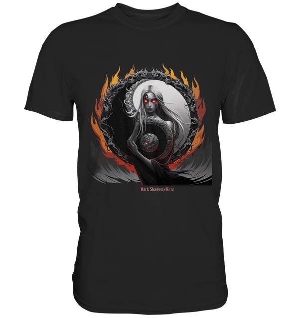Flamebound Enigma - Yin-Yang Guardian - Premium Shirt