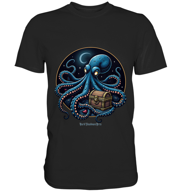 Majestätischer Tintenfisch – Hüter der Schatzkiste - Premium Shirt