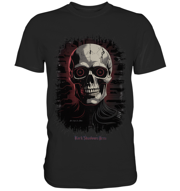 Cyber Decay - Die Verschmelzung von Technologie und Verfall   - Premium Shirt