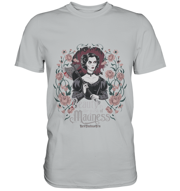 Blutige Schönheit - Dark Lady mit Axt - Premium Shirt