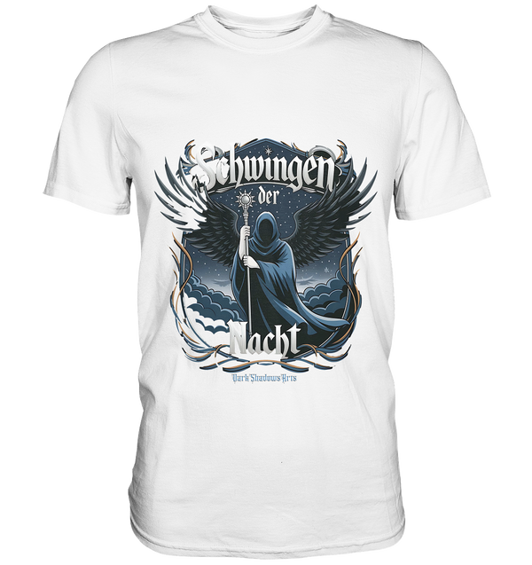 Schwingen der Nacht: Dunkle Eleganz und Mystik - Premium Shirt