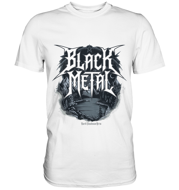 Black Metal: Dunkle und Mystische Kunst - Premium Shirt