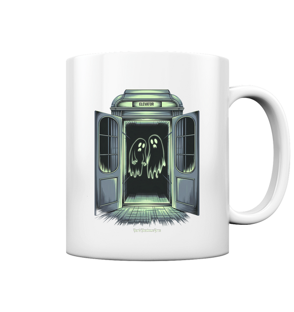 .Geisterhafte Fahrt – Aufzug der Schatten - Tasse glossy